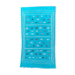 Tapis marocain berbère turquoise bohème Tapis marocain berbère turquoise bohème