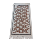 Tapis mergoum beige fait main 70x130cm Tapis mergoum beige fait main 70x130cm