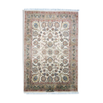Tapis d'orient  pendjab  fond soie
