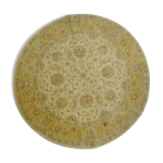 Tapis d'orient rond chobie extra fin 271x266cm Tapis d'orient rond chobie extra fin 271x266cm