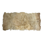 Tapis en peau de chvre