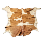 Tapis peau de vache vintage 1970