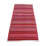 Tapis rouge ethnique en pure laine 120x190cm Tapis rouge ethnique en pure laine 120x190cm