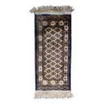Tapis vintage en soie fait main sivas 30cm x 66cm - 1c1011