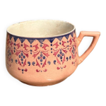 Tasse  chocolat art dco sarreguemines