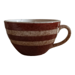 Tasse  chocolat daisy sarreguemines