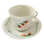 Tasse  djeuner ou  chocolat en porcelaine de paris