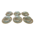 Tasses soucoupes service  caf ms limoges