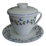Tasse à thé singer avec filtre à thé intégré Tasse à thé singer avec filtre à thé intégré