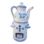 Tea - warmer (tisanire veilleuse) faence de moustiers