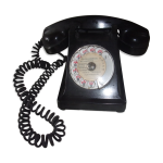 Tlphone en baklite noir ericsson