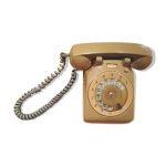 Tlphone  cadran itt, cgct de 1970