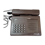 Téléphone vintage de 1987 à touches Téléphone vintage de 1987 à touches