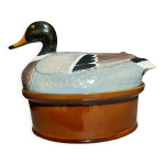 Terrine ancienne canard