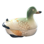 Terrine canard jaune et verte