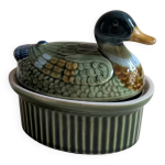 Terrine en forme de canard