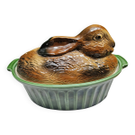 Terrine livre ou lapin en ceramique,