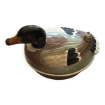 Terrine de pte en forme de canard