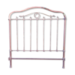 Tte de lit napolon iii en fer et laiton l127xh139