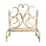 Tete lit rotin 80 cm
