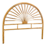 Tte de lit en rotin des annes 70