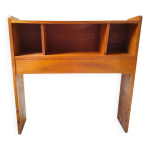Tête de lit vintage avec étagères meuble en bois massif, rangement mid - ce Tête de lit vintage avec étagères meuble en bois massif, rangement mid - ce