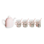 Thire et 4 tasses bodums