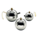 Thire, pot  lait et sucrier en inox
