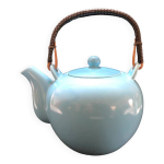 Thire de style chinois en porcelaine maille bleu azur travail des annes 60 - 70