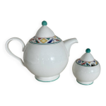 Thire et sucrier villeroy et boch indian look