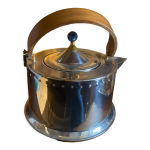 Théière vintage en acier inoxydable par c. jörgensen pour bodum Théière vintage en acier inoxydable par c. jörgensen pour bodum