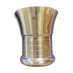 Timbale en mtal argent de style art deco