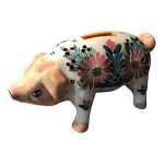 Tirelire cochon faence de quimper