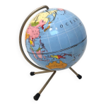 Tirelire globe terrestre, 1950