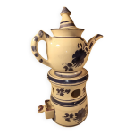 Tisani�re vintage en fa�ence