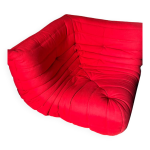 Togo / chauffeuse d angle rouge ligne roset Togo / chauffeuse d angle rouge ligne roset