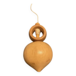 Toupie vintage en bois