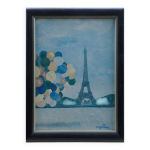 Tour eiffel et ballons Tour eiffel et ballons