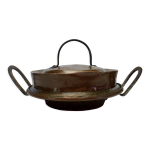 Tourtire plat sauteuse couvercle cuivre tam fer forg xviii service cuisine