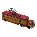 Tracteur panhard et sa remorque pinder 1 / 64ième Tracteur panhard et sa remorque pinder 1 / 64ième