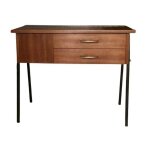 Travailleuse moderniste / bote  couture 1960
