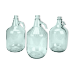 Trio de bonbonnes  anse transparentes