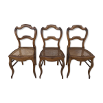 Trio de chaises louis philippe