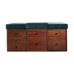 Trio de meubles � tiroirs vintage