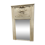 Trumeau blanc fin 19eme