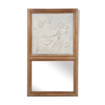 Trumeau en bois, xviiie et xxe sicles