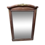 Trumeau, grand miroir bois et bronze Trumeau, grand miroir bois et bronze