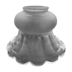 Tulipe / bulbe / globe décorée pour lampes à pétrole * 5 Tulipe / bulbe / globe décorée pour lampes à pétrole * 5