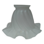 Tulipe en verre moul vintage