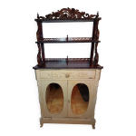 Vaisselier en acajou style napol�on iii, victorien, fin xix d�but xx si�cle